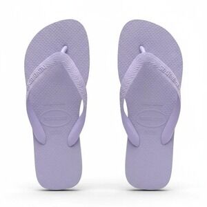 Havaianas Mens Flip Flops Sandals Non-Slip Rubber Durable Lavender Size 9